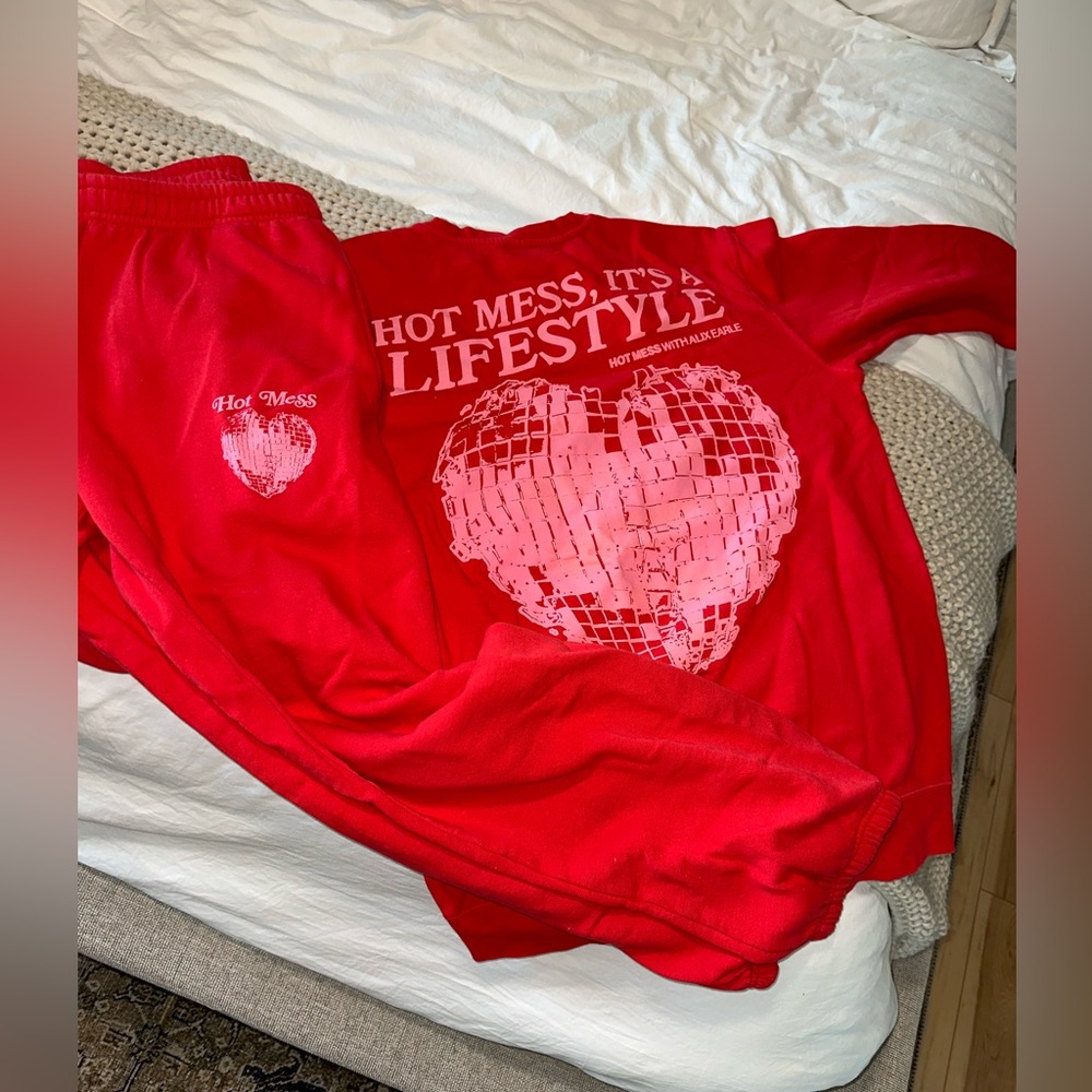 Hot Mess Sweat Set